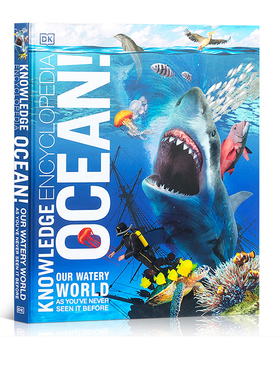 预售 英文原版 DK知识百科 海洋 Knowledge Encyclopedia Ocean 精装 精美插图 海底地理地质生态海洋生物图解百科全书 儿童科普