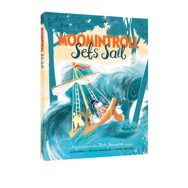 【自营】英文原版绘本 Moomintroll Sets Sail 姆明扬帆 安徒生儿童文学奖得主Tove Jansson 姆咪谷故事集 芬兰著名童话小说绘本