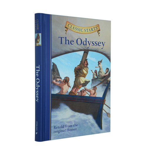 Classic Starts系列 The Odyssey 荷马史诗 奥德赛 英文原版儿童小说 世界经典名著 精装版