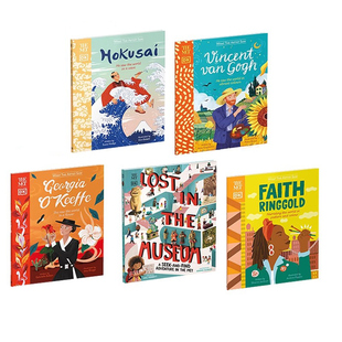 英文原版 The Met Louise Bourgeois 精装绘本5册 艺术家所见系列 DK名人传记 儿童艺术启蒙绘本图画书