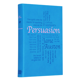 英文原版小说 Persuasion 劝导 奥斯丁 Jane Austen 世界文学经典 皮革版软精装