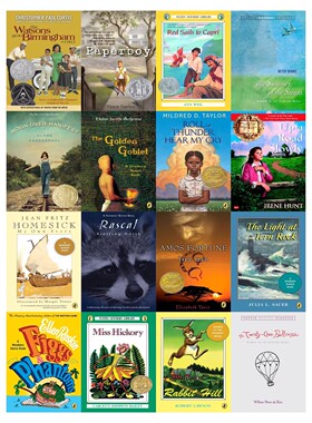 英文原版 Newbery Medal 纽伯瑞儿童文学奖 高年级进阶版 16册 Paper boy Miss Hickory 思乡 阿比琳的夏天 初中生课外读物