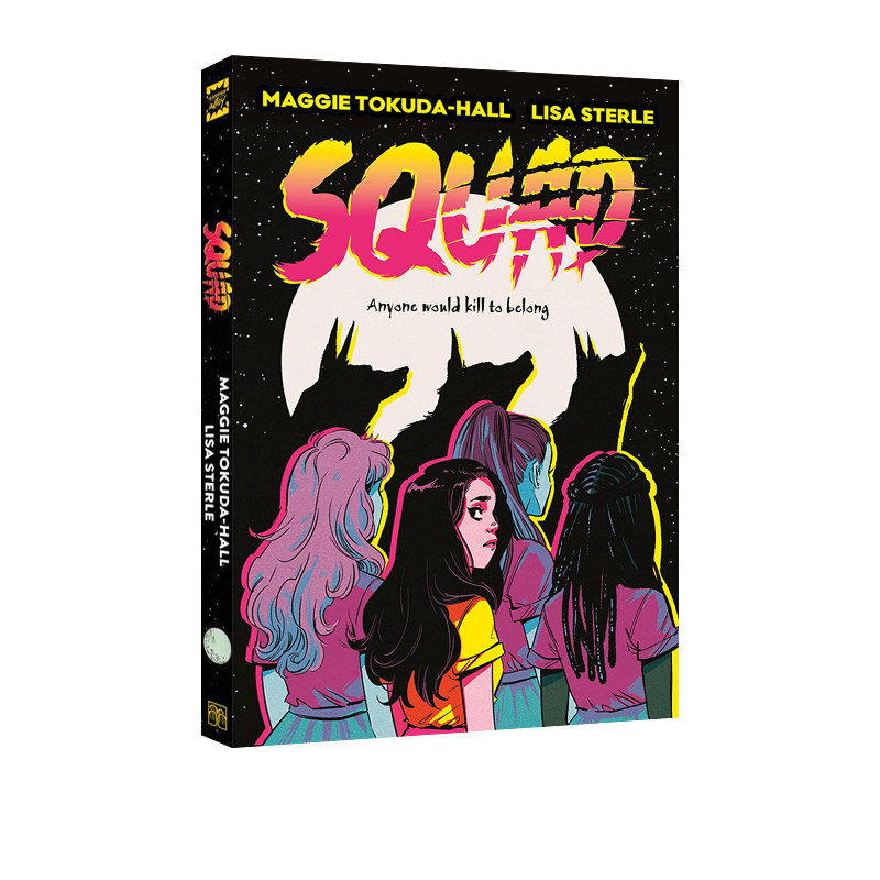 英文原版 我的狼人男友 squad 青春奇幻惊悚冒险 全彩漫画绘本图画书