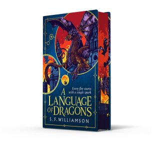 青少年奇幻小说 Williamson 语言 自营 英文原版 精装 Language S.F. Dragons 刷边版 龙