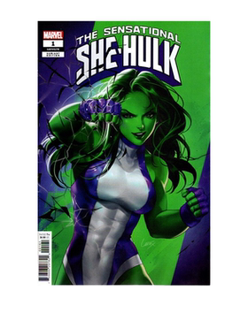 英文原版 Sensational She-Hulk 1 Leirix She-Hulk Variant 漫画期刊