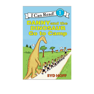 启蒙阅读图画故事书 DANNY 儿童分级读物 CAMP DINOSAUR THE AND 英文原版 丹尼和恐龙