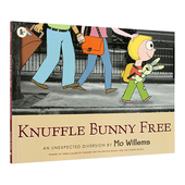 凯迪克奖作者Mo 英文原版 Willems Free 古纳什小兔 Knuffle Bunny