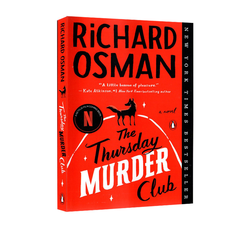 预售 英文原版 The Thursday Murder Club: A Novel 周四谋杀俱乐部 星期四推理俱乐部 推理小说 Richard Osman