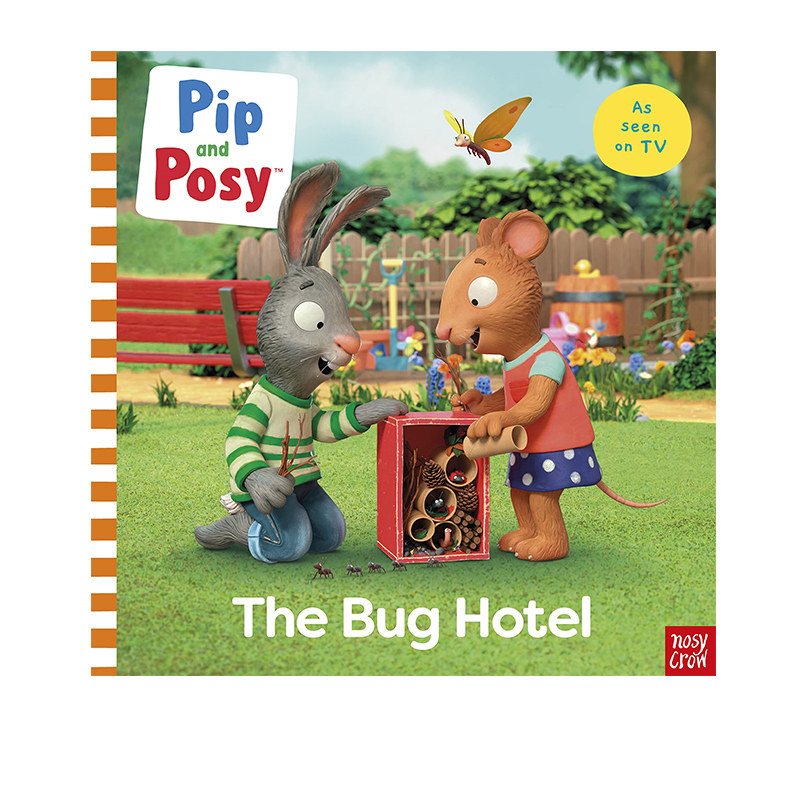 英文原版 Pip and Posy: The Bug Hotel 波西和皮普TV版 宝宝早教绘本 Nosy Crow 23年6月新品高性价比高么？