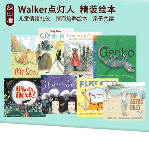英文原版 Silly Mr Wolf 愚蠢的狼先生 Favorite Book 最喜爱的书 儿童情绪礼仪 情商培养绘本 亲子共读 Walker 点灯人