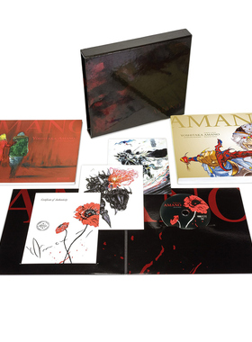 天野喜孝传记画册 限量版附DVD 最终幻想 精装豪华典藏版 英文原版 Yoshitaka Amano:Illustrated Biography 日本游戏艺术书