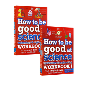 Engineering Technology Workbook1 How Good DK百科系列 2册 如何擅长工程技术练习册 Science STEM课外辅导