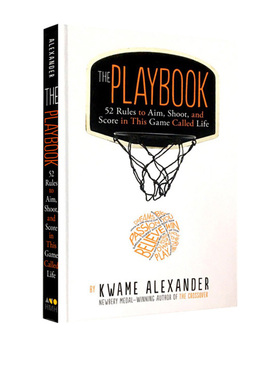 英文原版 The Crossover续集 The Playbook 精装 纽伯瑞金奖小说  纽约时报畅销书 儿童文学小说标杆读物