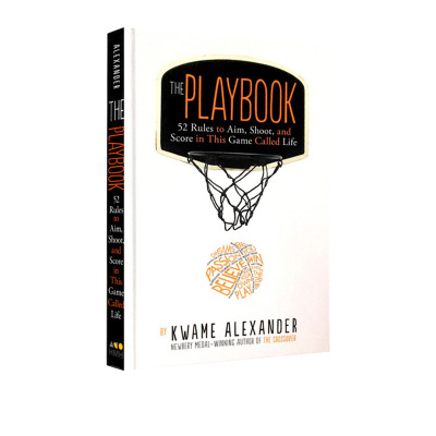 英文原版 The Crossover续集 The Playbook 精装 纽伯瑞金奖小说  纽约时报畅销书 儿童文学小说标杆读物