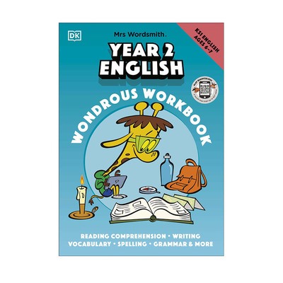 DK沃德史密斯夫人 Mrs Wordsmith 2年级 DK English Wondrous Workbook 6-7岁  英语练习册 儿童参考资料书