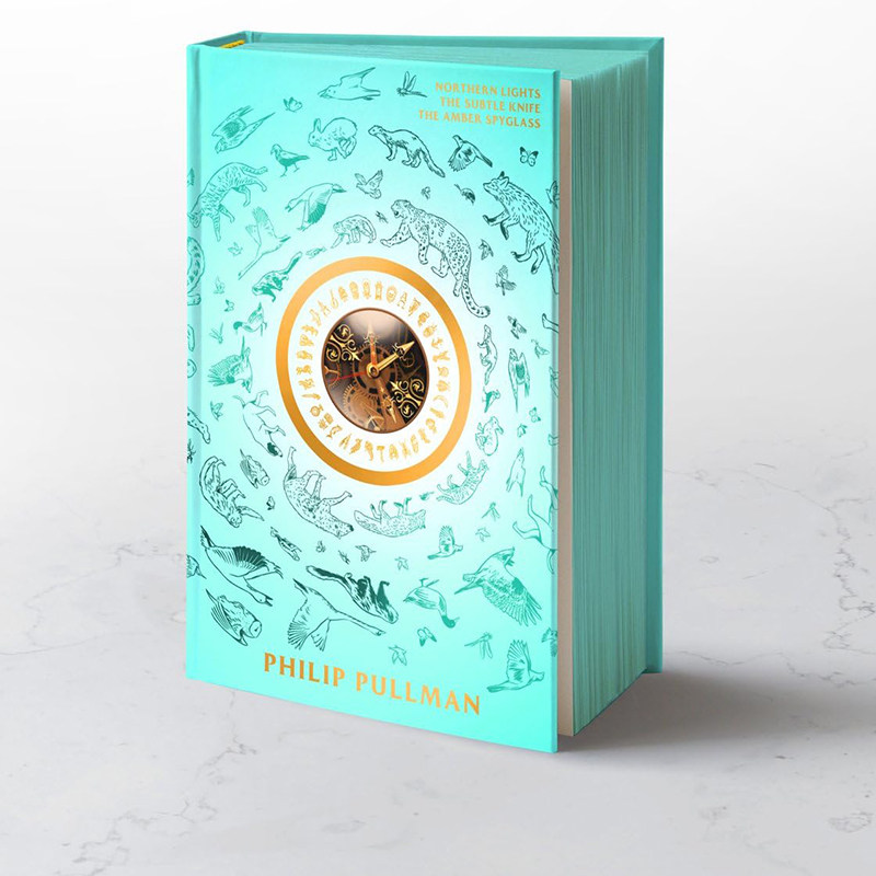 预售 英文原版 黑暗物质三部曲 His Dark Materials: The Deluxe Edition 豪华版 黄金罗盘 魔法神刀 青少年奇幻小说读物