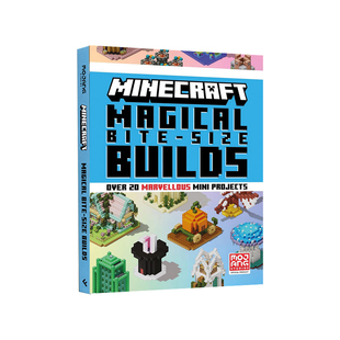 我的世界 惊人的迷你建筑指南 Minecraft Magical Bite-Size Builds 儿童创造力想象力娱乐书 精装