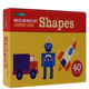 Write Shapes盒装 Off 英文原版 Cards Wipe Learning 卡片