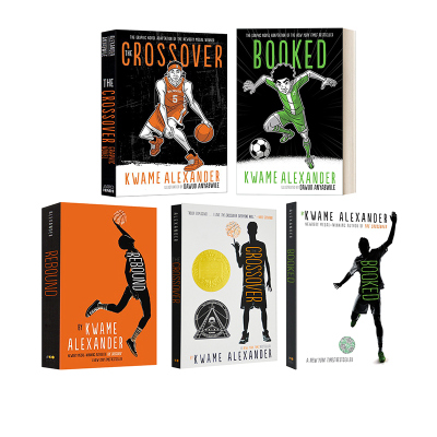 英文原版 The Crossover 乔希的球场 前传 续集 纽伯瑞儿童文学奖金奖 诗体小说 中小学英语课外阅读 儿童桥梁章节书