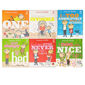 格林纳威奖 查理与劳拉 Shrinkwrap 儿童启蒙开发学习 亲子互动学习绘本 图画故事书 6册套装 Lola Copy Charlie 英文原版