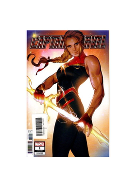 现货 英文原版漫画期刊 Captain Marvel 1 Joshua Swaby Variant 惊奇队长系列 Marvel漫威漫画
