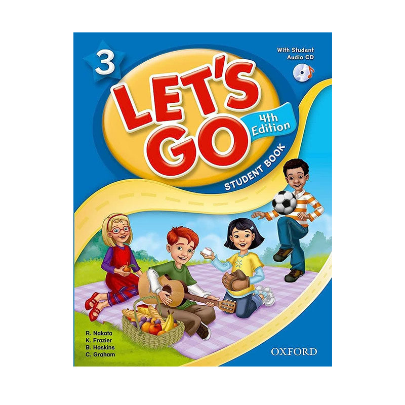 英文原版 孤品清仓 Oxford Let's Go 3级别主课本 附CD 牛津幼儿英语教材 幼儿英语启蒙教辅