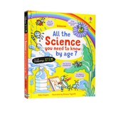 7岁前你需要知道 Need All Know the Usborne 科学知识 You 英文原版 英国尤斯伯恩 Science 少儿STEM启蒙绘本 age