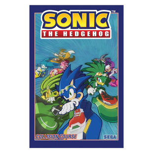 预售 英文原版 刺猬索尼克，卷19: 碰撞课程 Sonic the Hedgehog, Vol. 19: Collision Course 全彩漫画