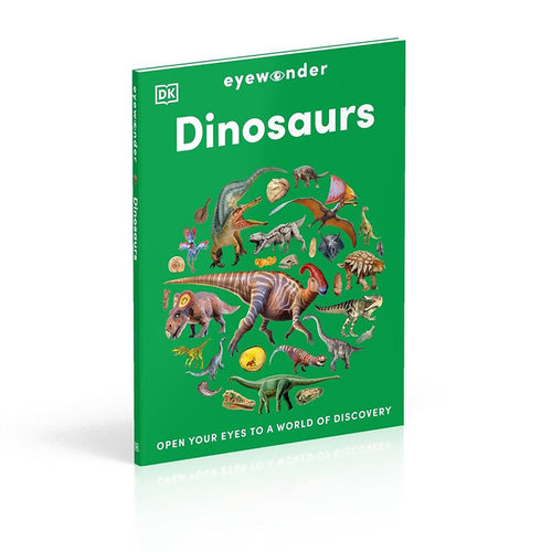 新品 英文原版 Eyewonder Dinosaur 精装 恐龙奇观 DK目击者系列系列 儿童科普启蒙读物