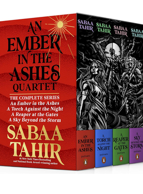 英文原版 在灰烬中重生 An Ember in the Ashes Complete Series  灰烬余火系列全集  4册盒装