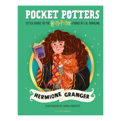 哈利波特口袋书  赫敏•格兰杰 Hermione Granger 人物故事指南 精装全彩 英文原版 PocketPotters系列 J.K. Rowling