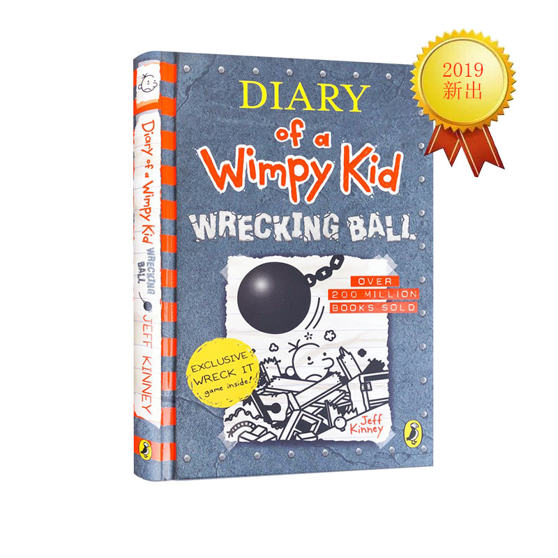 小屁孩日记#14 diary of a wimpy kid 精装 小鬼日记 英文原版儿童