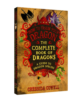 预售 英文原版 驯龙高手指南 The Complete Book of Dragons A Guide to Dragon Species 精装彩绘版 龙的画集