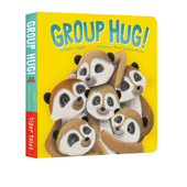 Group 儿童情绪礼仪 Hug 英文原版 团抱 异形书页纸板翻翻书 Holiday House