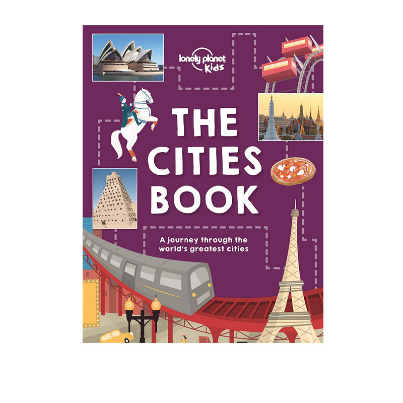 预售 孤独星球少儿系列 旅行书：城市 Lonely Planet Kids The Cities Book 事实手册 精装 英文原版 城市生活