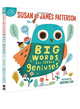 预售 英文原版 Big Words for Little Geniuses 字母学习 晚安故事绘本图画书 精装大开本 James Patterson 小布朗绘本