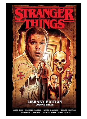 预售 怪奇物语官方漫画 精装典藏版3 Stranger Things Library Edition Volume 3