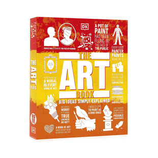 Ideas Explained Art 学科科普精装 全彩艺术百科图解 英文原版 The Book Simply DK人类 Big 思想百科丛书