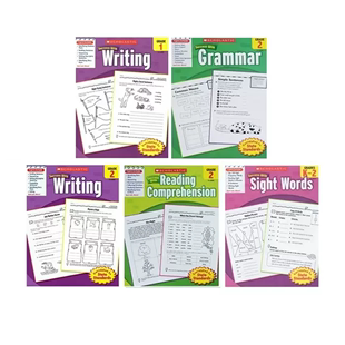 一年级 学前 Scholastic Words写作阅读理解常见字 Writing 5册Grammar Reading 低年级学乐成功系列 Sight 练习册 Success 二年级