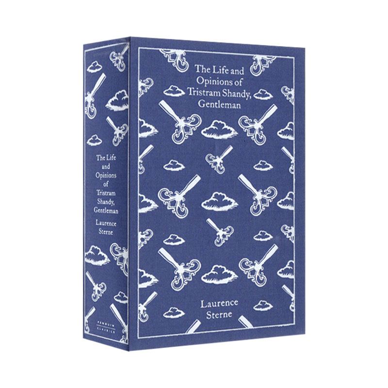 企鹅经典布纹精装 项狄传 The Life and Opinions of Tristram Shandy Gentleman 英文原版 Laurence Sterne