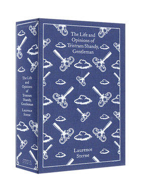 企鹅经典布纹精装 项狄传 The Life and Opinions of Tristram Shandy Gentleman 英文原版 Laurence Sterne