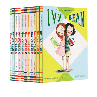 and Bean 艾薇和豆豆系列11册 预售 Ivy 美国图书馆协会童书奖 14岁女孩中小学课外读物 英文原版
