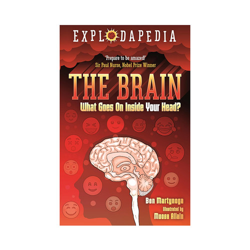 预售 英文原版 爆炸百科系列 Explodapedia The Brain 大脑   Ben Martynoga 科普与科学通识 英文科普插图读物