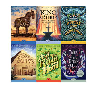 预售 英文原版  The Tale of Troy 儿童经典文学故事书 6册 特洛伊 古埃及故事 黑暗崛起 魔法坏女巫 希腊英雄