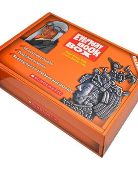第四级别 Orange橙盒 9-10岁 Everyday Book Box 天天阅读系列英文原版 50册盒装分级阅读 附教学练习CD 学乐出品 Scholastic