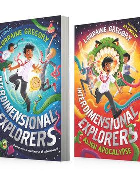 预售 Interdimensional Explorers 2册 跨次元探险家系列 太空冒险故事 青少年章节小说
