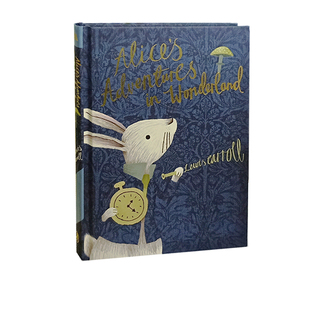 企鹅经典 预售 Wonderlandl 儿童文学经典 英文原版 华丽花紋版 V&A收藏系列合作款 Alice 爱丽丝梦游仙境 Adventures