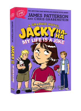 英文原版 Jacky Ha-Ha My Life Is a Joke Graphic Novel  全彩漫画绘本故事图画书 励志幽默图像式小说 英语课外 James Patterson