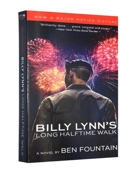 比利林恩的中场战事 英文原版小说 Billy Lynn's Long Halftime Walk 半场无战事 英文版 漫长的中场休息 李安新电影