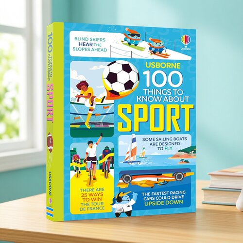 英文原版 100 Things to Know About Sport 100体育大发现 儿童科普绘本 知识百科图画书 精装